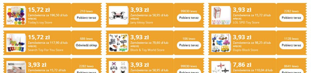 aliexpress kupony wyprzedaż 11.11 dzień singla