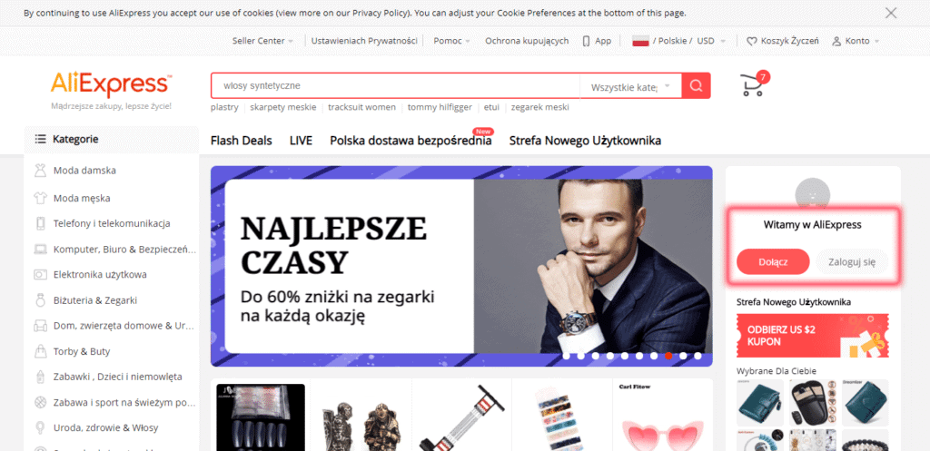 jak kupować na aliexpress i jak założyć konto na aliexpress 
