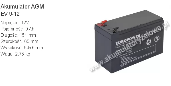 Akumulatory Europower do zasilania awaryjnego