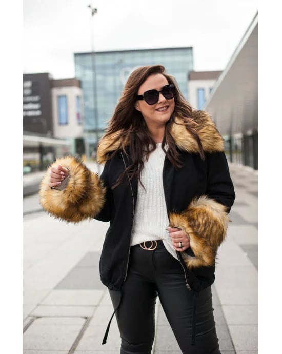 kurtki zimowe damskie kurtka plus size