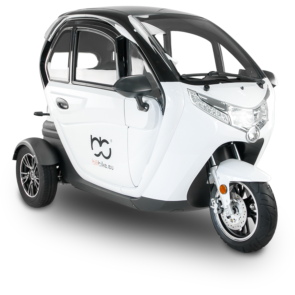 Zabudowany skuter elektryczny CityGo zostanie przekazany jednej osobie w ramach akcji charytatywnej Bili Bike i Gard House