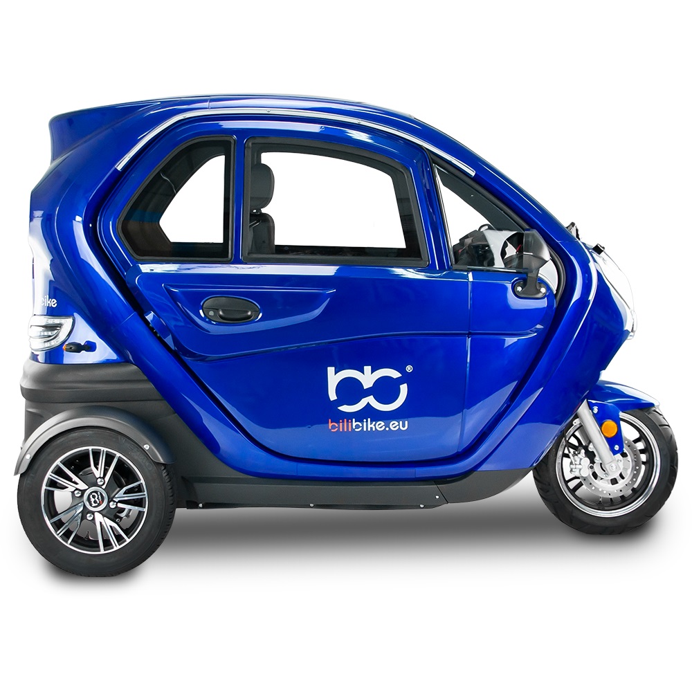 Zabudowany skuter elektryczny CityGo zostanie przekazany jednej osobie w ramach akcji charytatywnej Bili Bike i Gard House